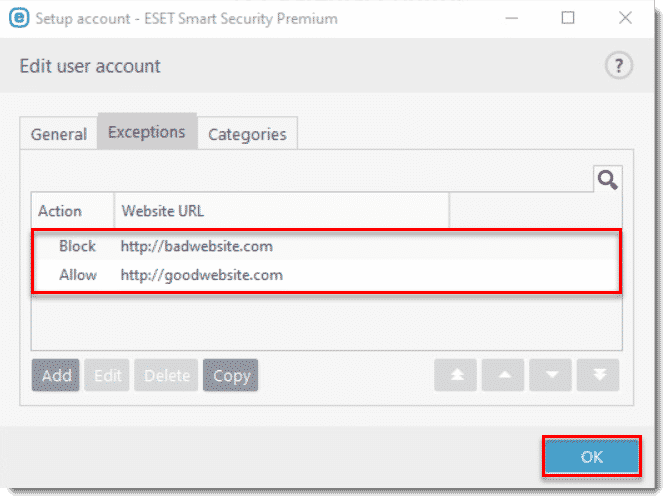 مسدود سازی یا اجازه باز شدن برخی سایت ها به کمک parental control