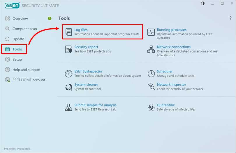 فایلهای ایجاد شده توسط محصولات خانگی ESET را پیدا کنید!