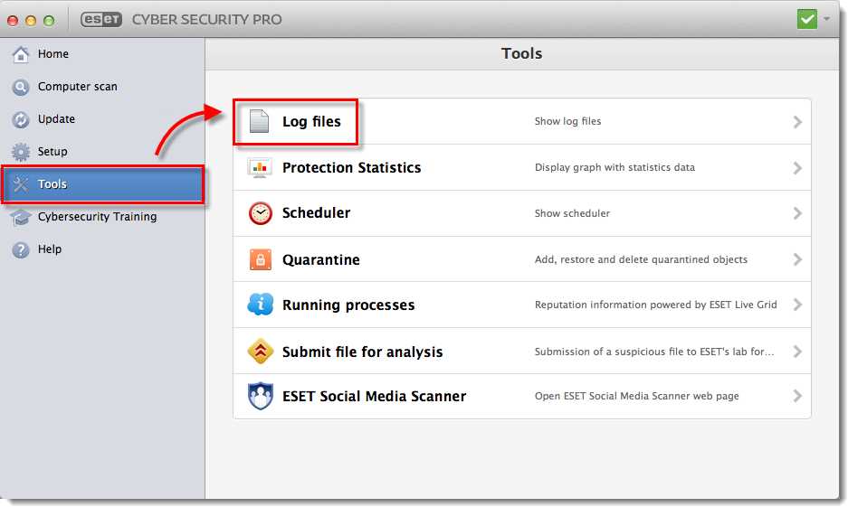 پشتیبانی فنی ESET
