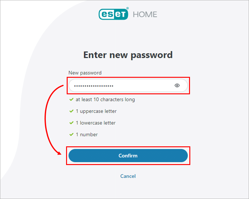 نحوه بازنشانی رمز عبور ESET HOME را بدانید!