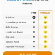 فعال کردن ویژگی‌های پریمیوم در ESET Mobile Security برای اندروید