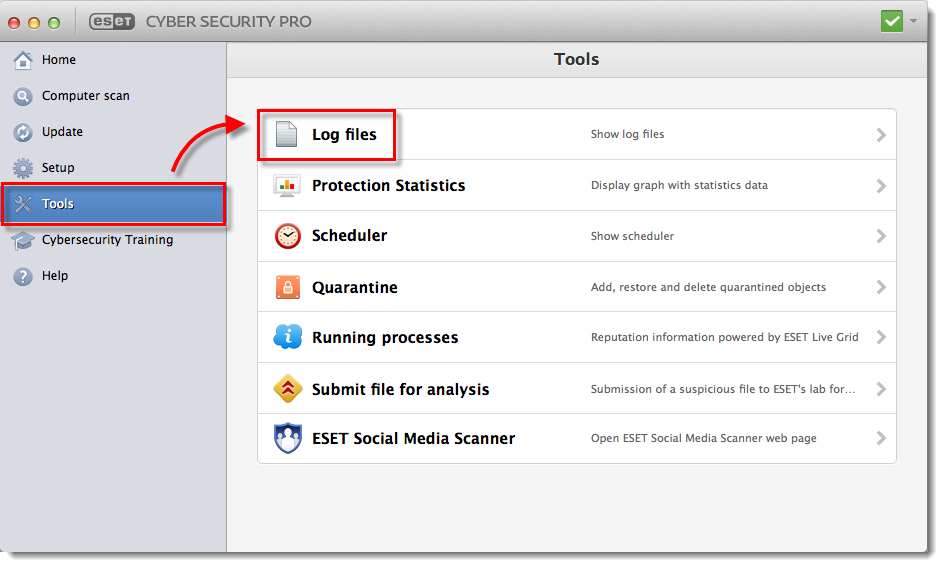 فایلهای لاگ ایجاد شده توسط محصولات ESET را پیدا کنید!