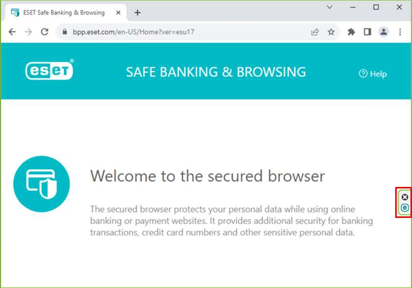 نحوه پیکربندی مرورگر امن eset