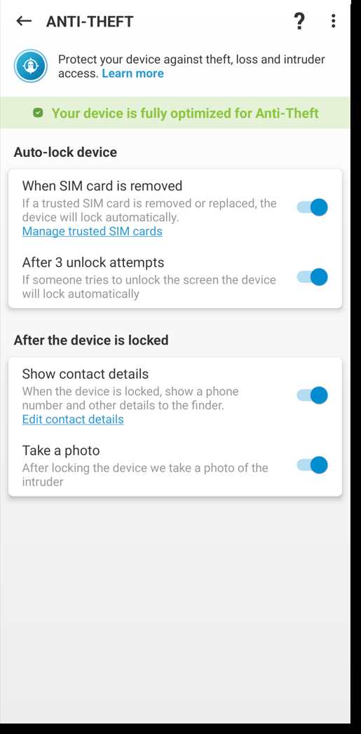 ESET Mobile Security