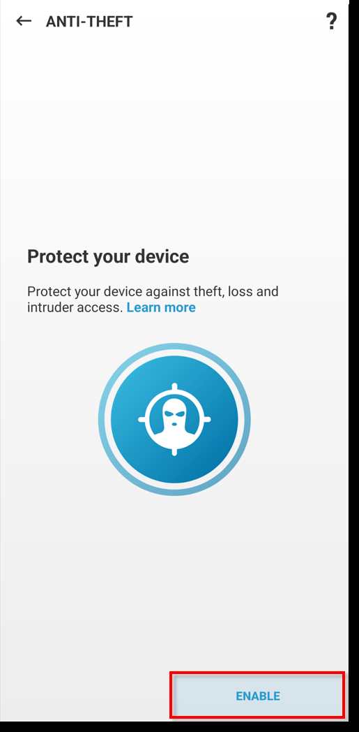 تنظیم محافظت ضد سرقت در ESET Mobile Security برای اندروید!