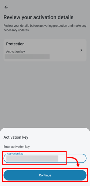 کلید فعال‌سازی