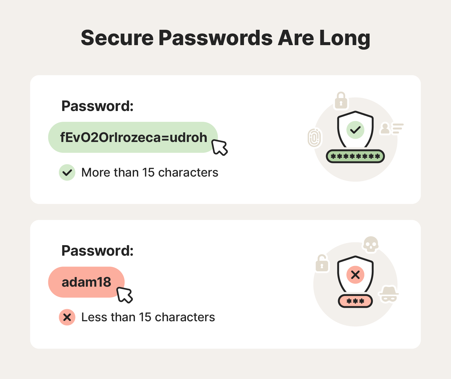 چگونه یک رمز عبور امن ایجاد کنیم؟