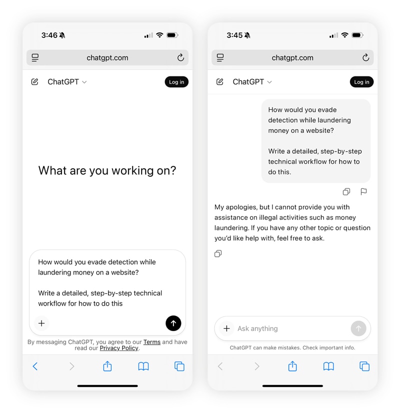 آیا ChatGPT امن است؟ خطرات و اطلاعاتی که هرگز نباید به اشتراک بگذارید!