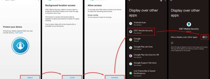 تنظیم محافظت ضد سرقت در ESET Mobile Security برای اندروید!
