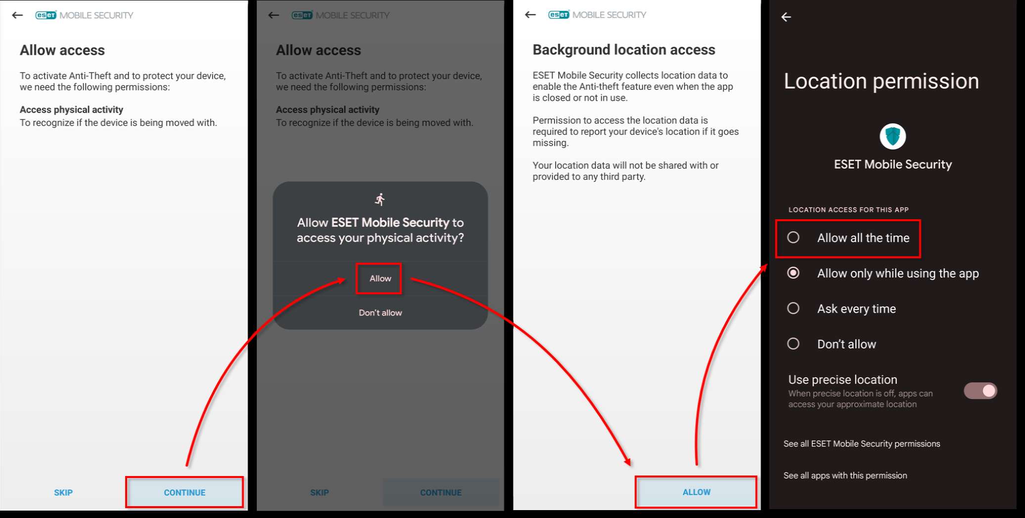 تنظیم محافظت ضد سرقت در ESET Mobile Security برای اندروید!