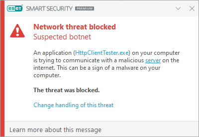 تهدید امنیتی توسط ESET